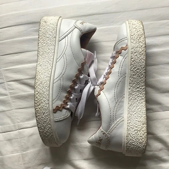 See By Chloe | Shoes | See By Chloe White And Brown Sevy